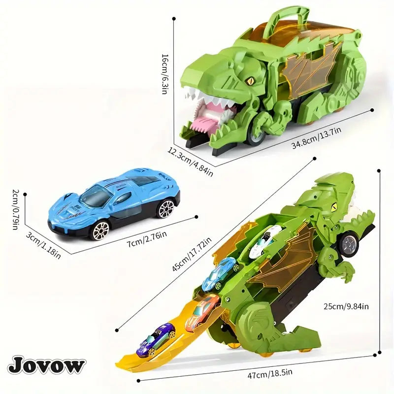 Dinozaur Samochód Ciężarówka Zabawka