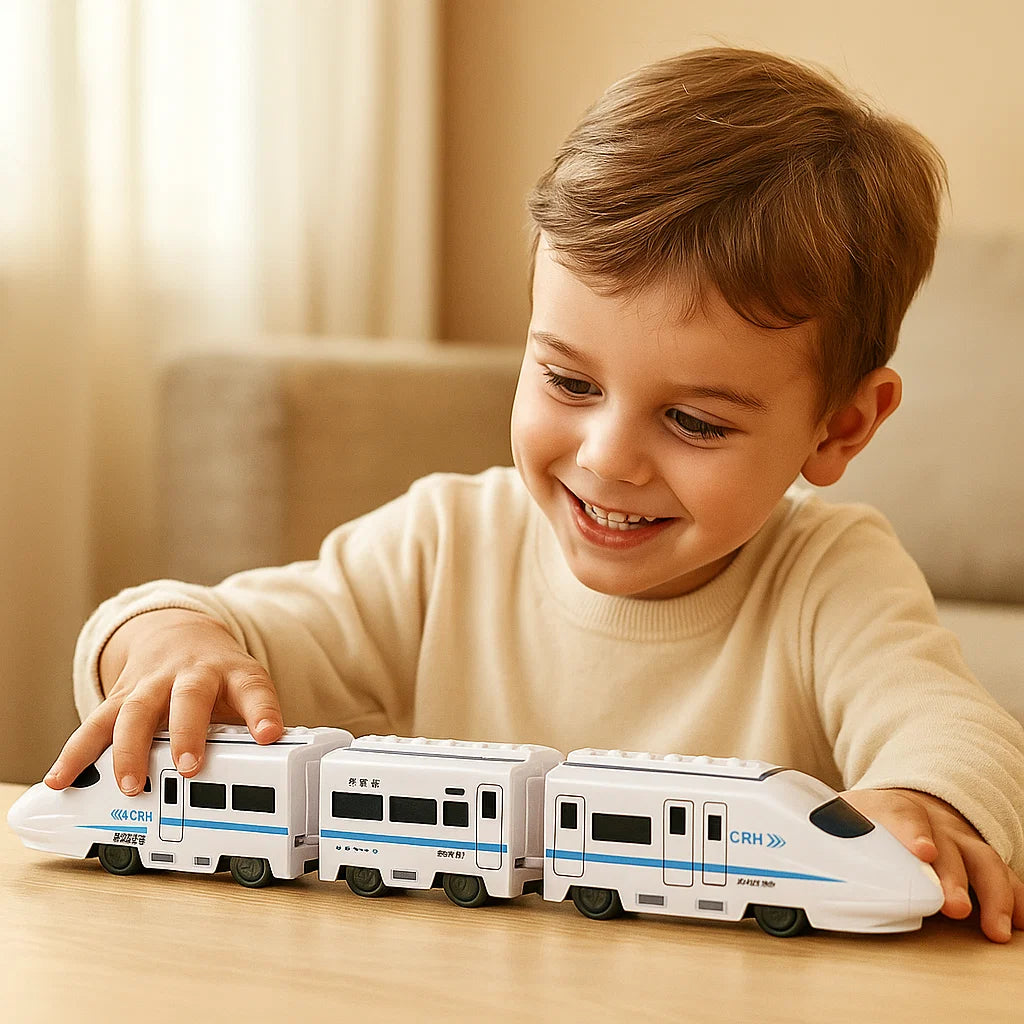 Mądry Pociąg z Wagonikami – Zabawka dla Dzieci