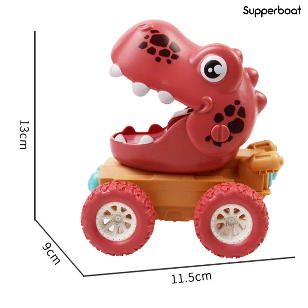 PUSH & DRIVE – Dino Monster Trucki