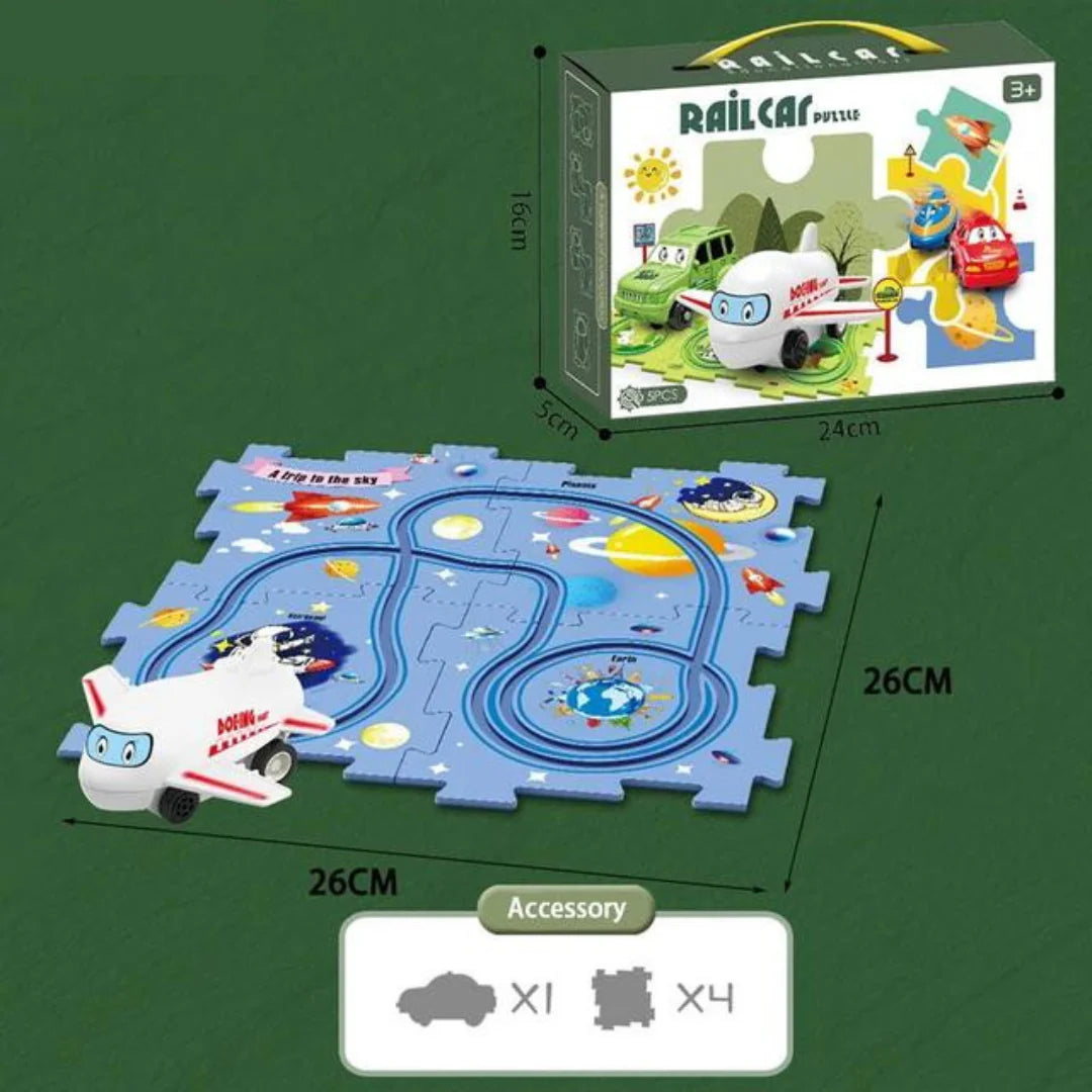 Tory puzzlowe – wyścig z klockami