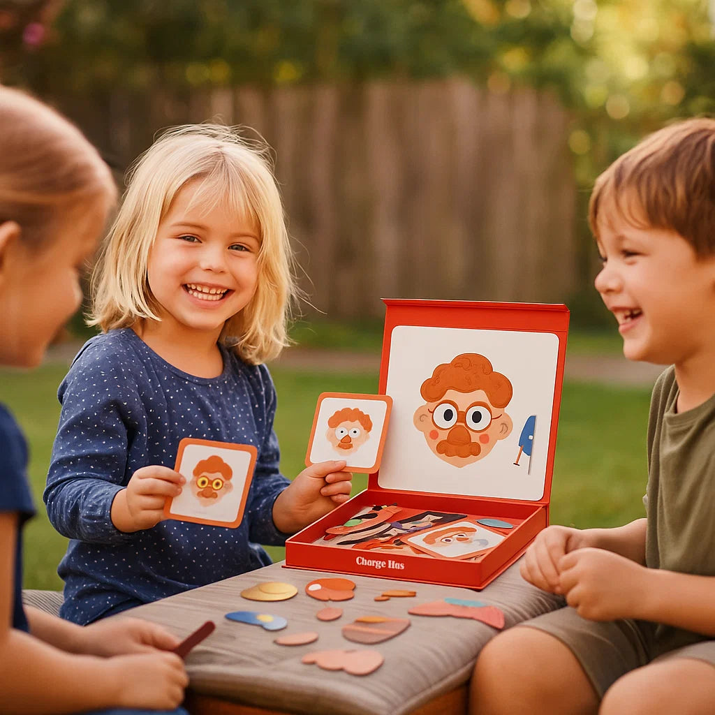 Edukacyjne puzzle do nauki emocji dla dzieci