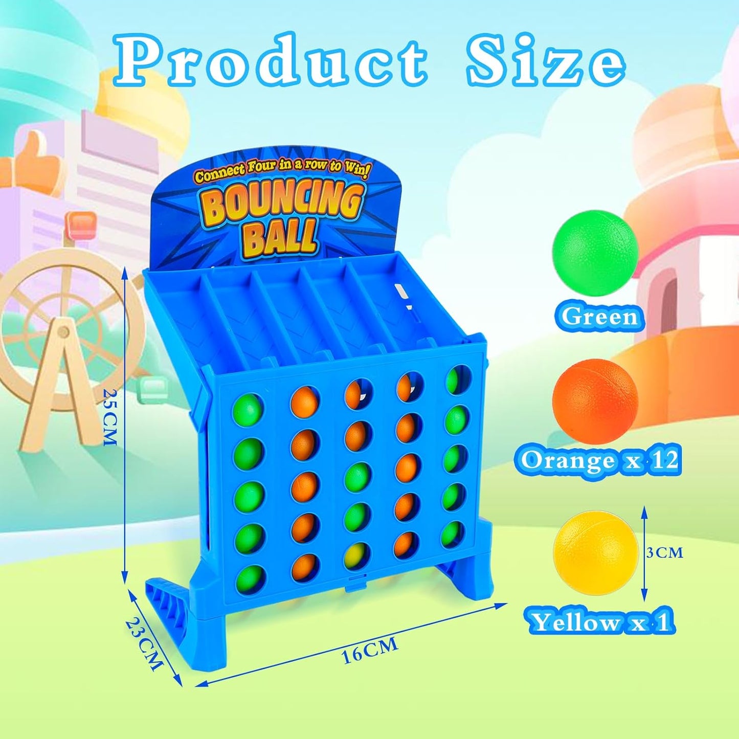 Cztery w rzędzie – gra celnościowa