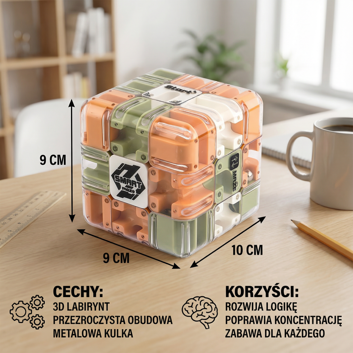Kostka labirynt 3D