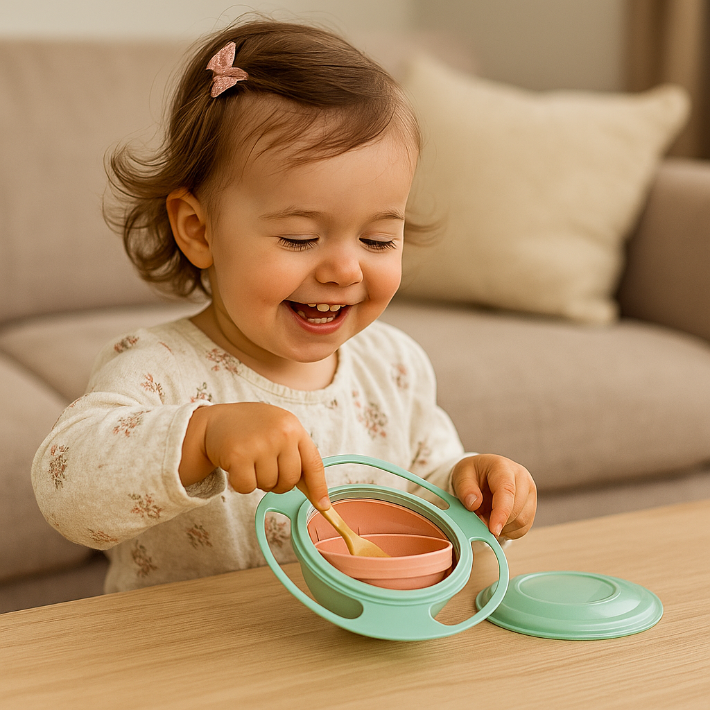 Nieprzeciekająca miseczka dla dziecka – jedzenie bez bałaganu