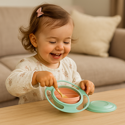 Nieprzeciekająca miseczka dla dziecka – jedzenie bez bałaganu