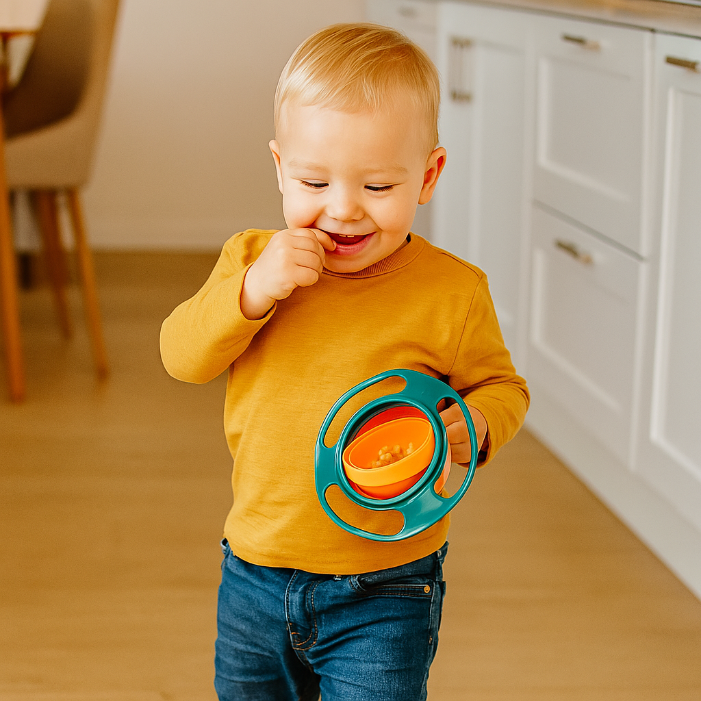 Nieprzeciekająca miseczka dla dziecka – jedzenie bez bałaganu