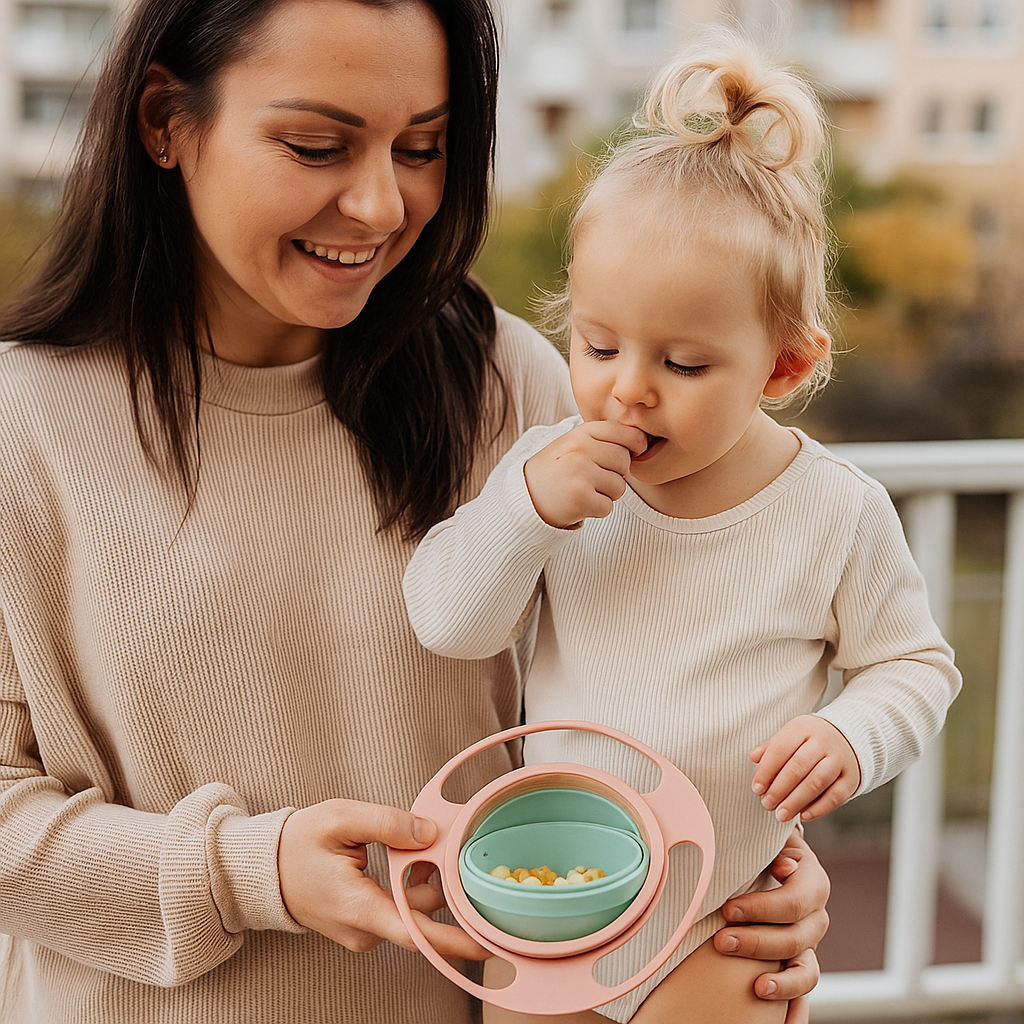 Nieprzeciekająca miseczka dla dziecka – jedzenie bez bałaganu