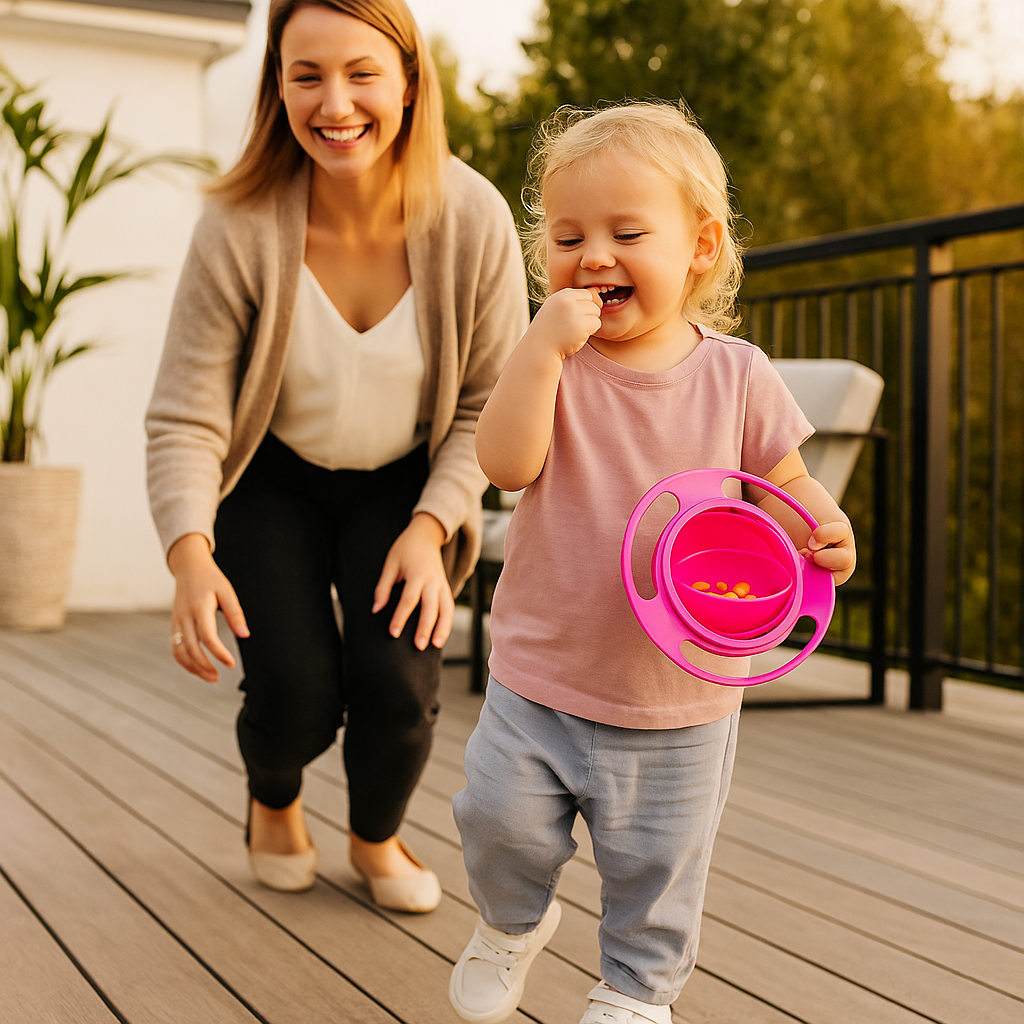 Nieprzeciekająca miseczka dla dziecka – jedzenie bez bałaganu