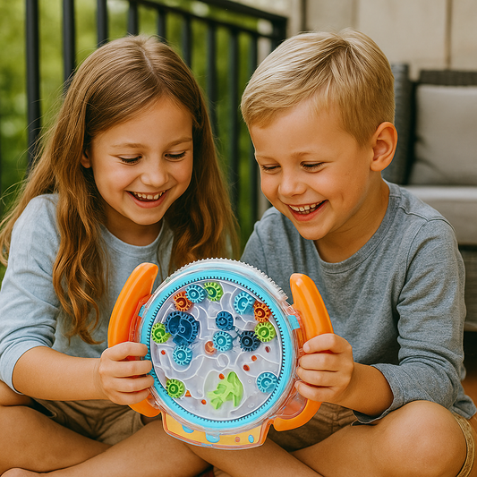 Koło labiryntowe 3D – Gra zręcznościowa i edukacyjna