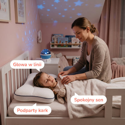 Poduszka dla dzieci na prawidłową postawę