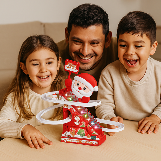 Świąteczna zjeżdżalnia Mikołaja – zabawa pełna radości