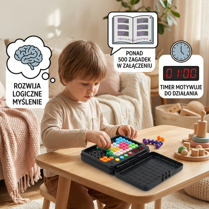 Logiczna gra edukacyjna dla dzieci – 500 zagadek z timerem
