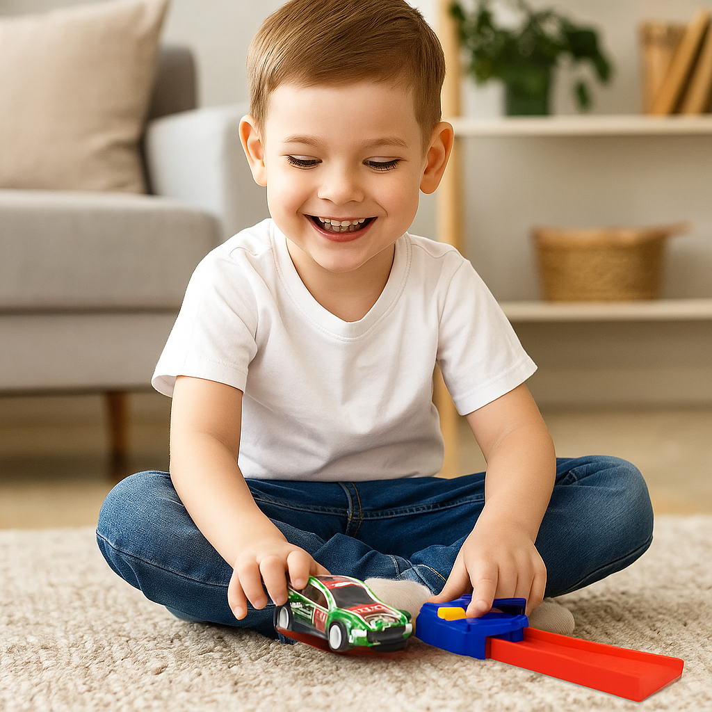 Zestaw wyścigowy z katapultą samochodową