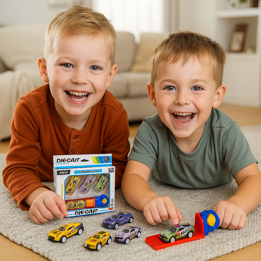 Zestaw wyścigowy z katapultą samochodową