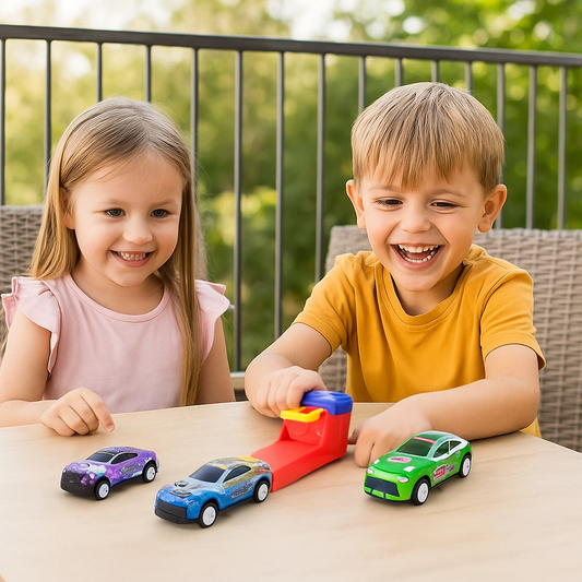 Zestaw wyścigowy z katapultą samochodową