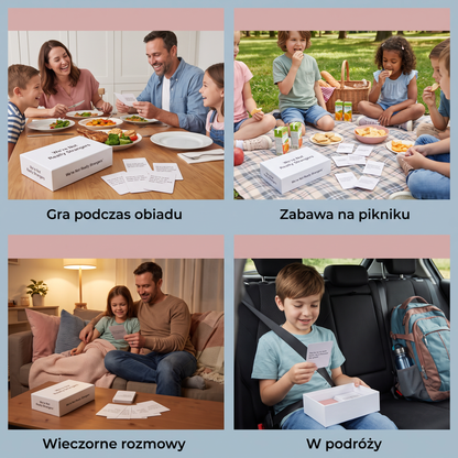 Gra Rodzinna z Pytaniami dla Dzieci – Idealna Zabawa na Każdą Okazję