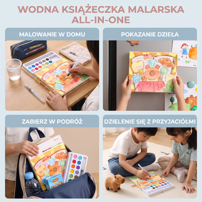 Wodna Książeczka Malarska All-in-One