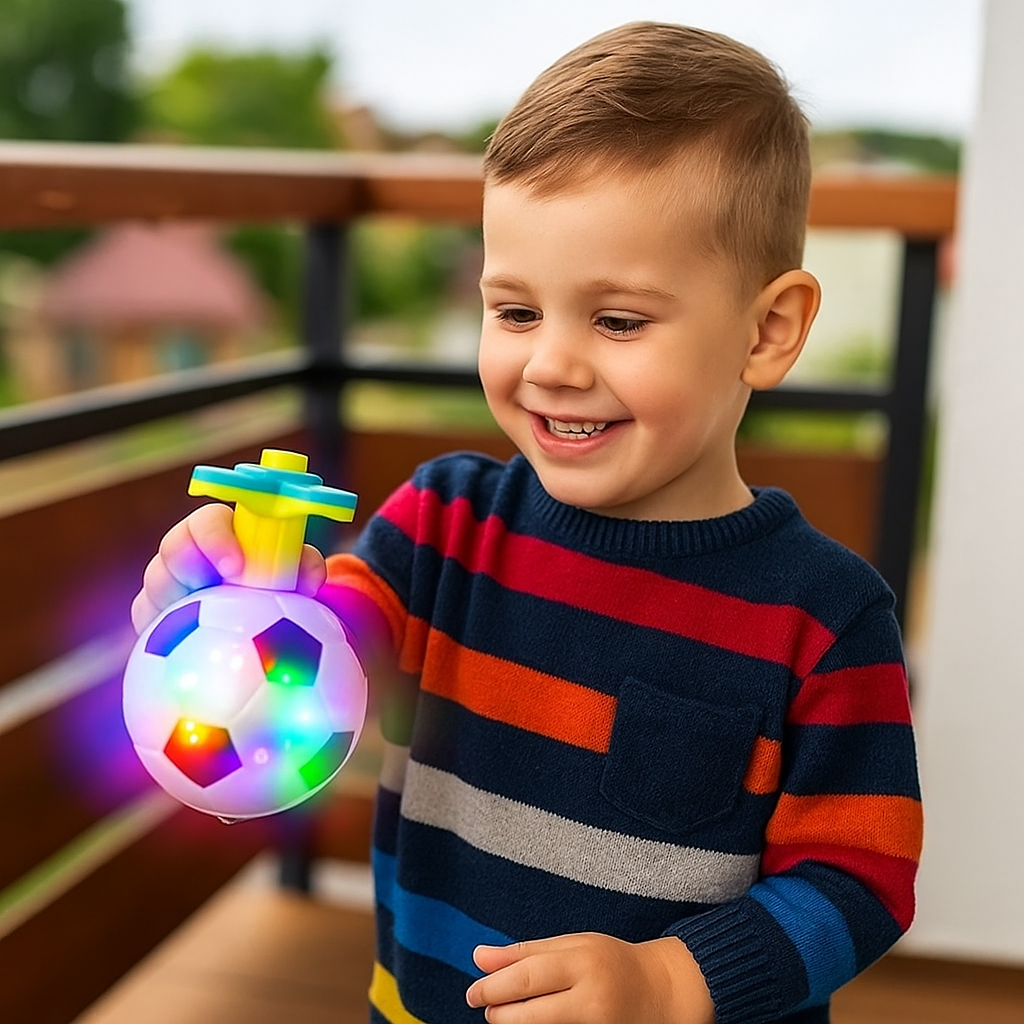 Świecący bączek piłkarski LED