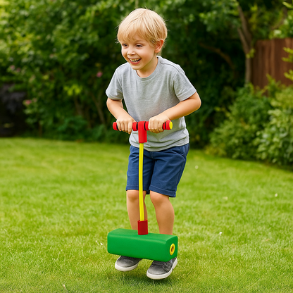 Pogostick piankowy dla dzieci – zabawka do skakania w domu i na zewnątrz