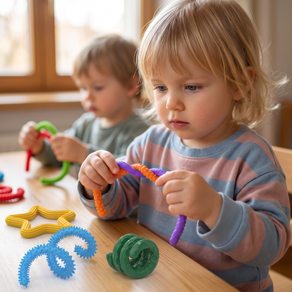 Sensoryczne pałeczki Fidget – Skręcane Zabawki Antystresowe do Relaksu
