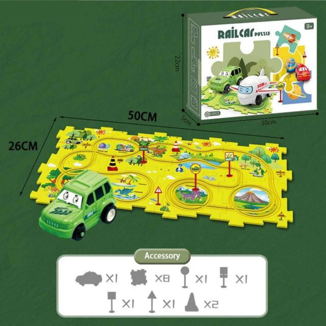 Tory puzzlowe – wyścig z klockami