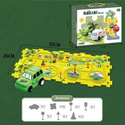 Tory puzzlowe – wyścig z klockami