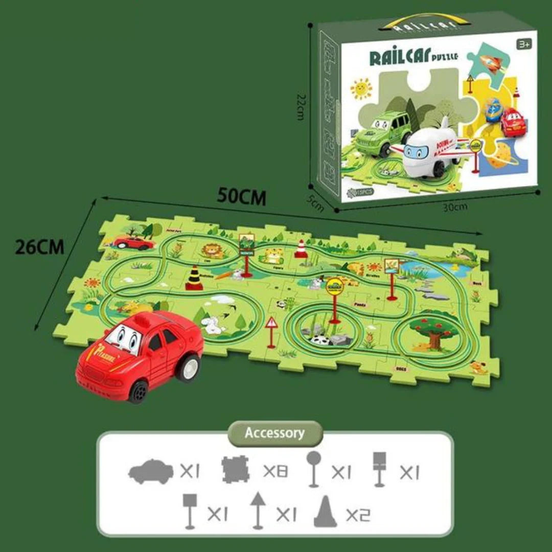 Tory puzzlowe – wyścig z klockami