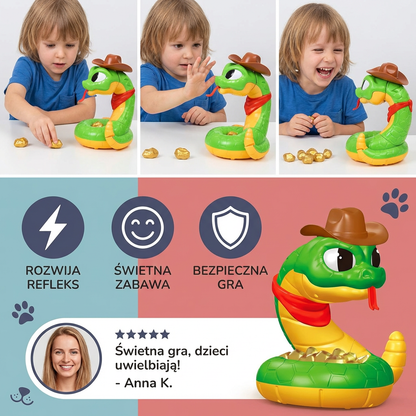 Interaktywna Zabawka Grzechotnika – Ekscytująca Gra Refleksowa dla Dzieci