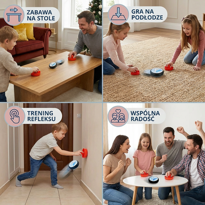 Mini gra w air hockey dla dzieci – gra zręcznościowa z krążkami