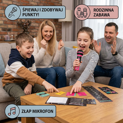 Karaoke Party Gra z Mikrofonem – Zabawa dla Rodziny i Przyjaciół