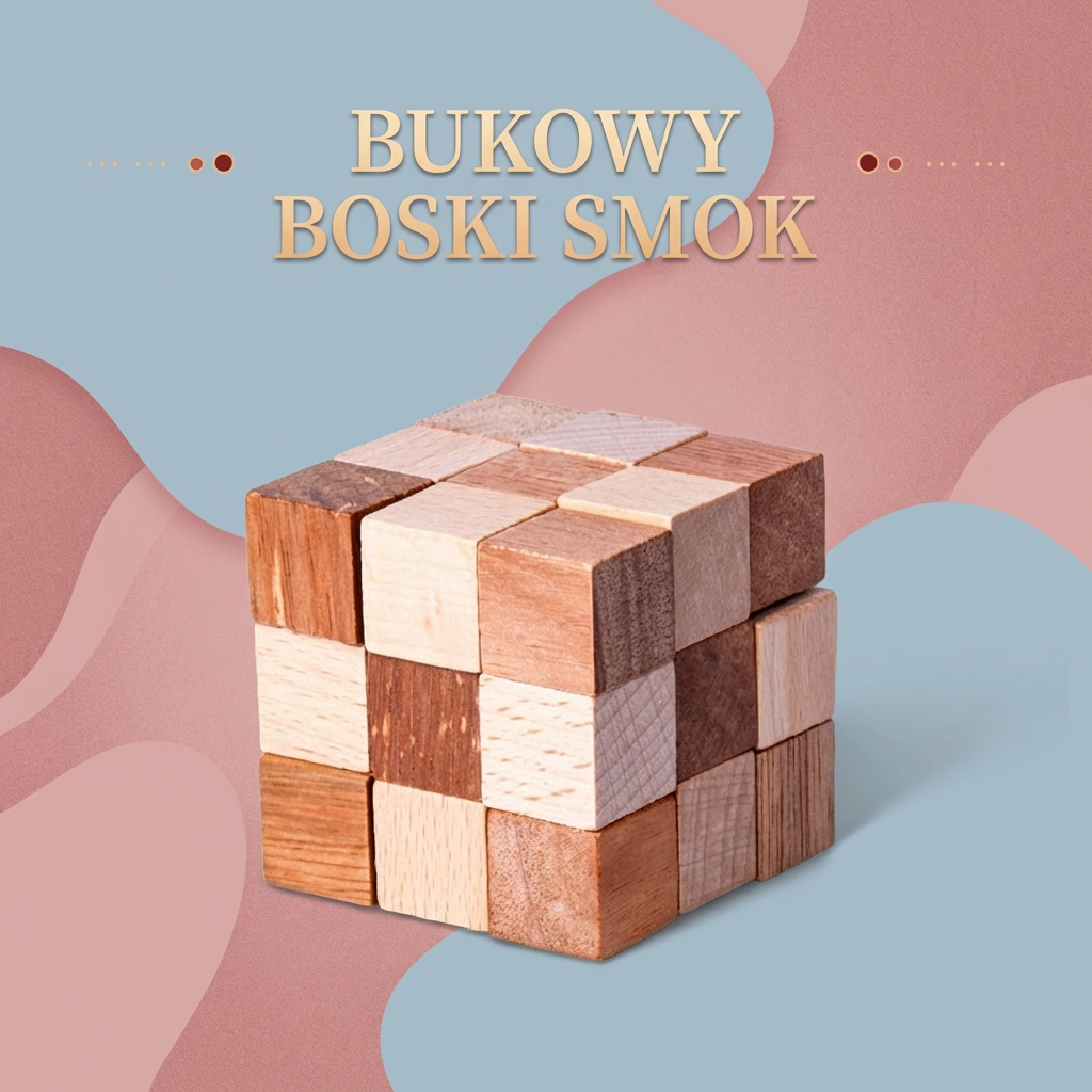 Montessori 3D drewniana gra edukacyjna – łamigłówka puzzle