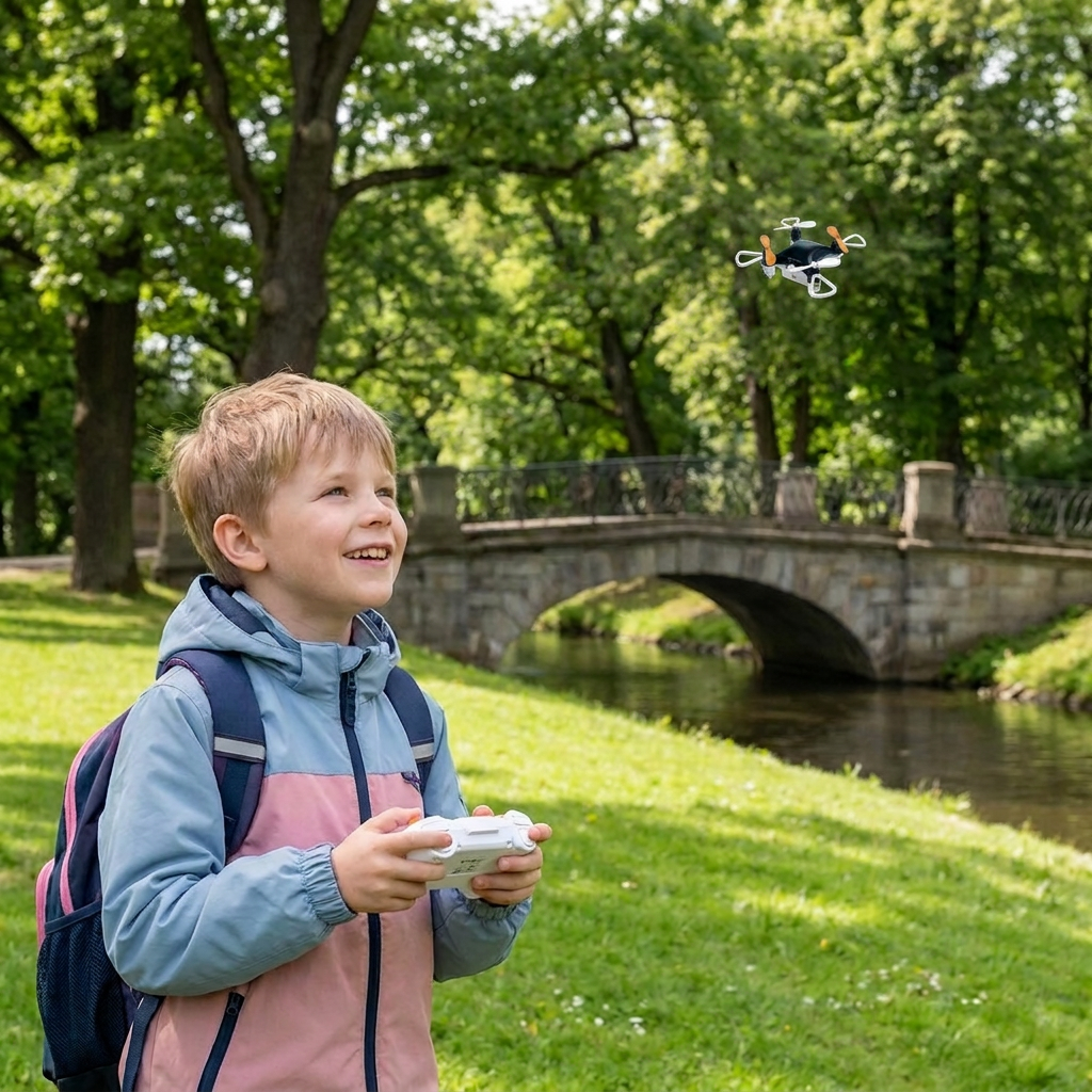 Mini Dron – Zdalnie Sterowany Samolot Kaskaderski Dla Dzieci