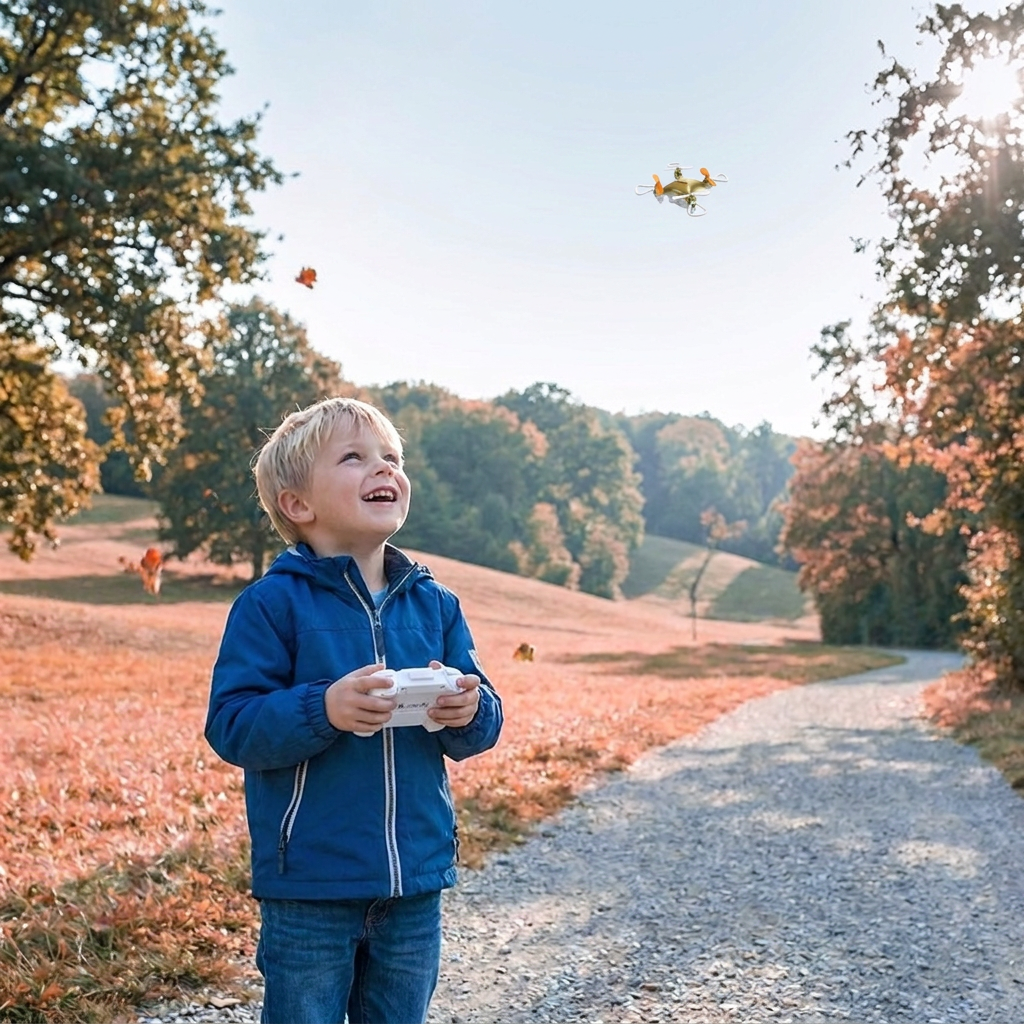 Mini Dron – Zdalnie Sterowany Samolot Kaskaderski Dla Dzieci
