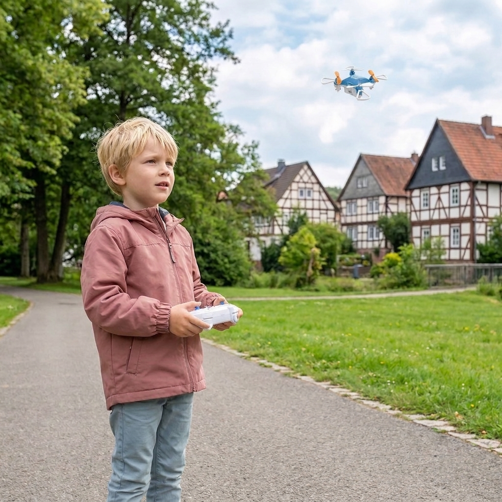 Mini Dron – Zdalnie Sterowany Samolot Kaskaderski Dla Dzieci