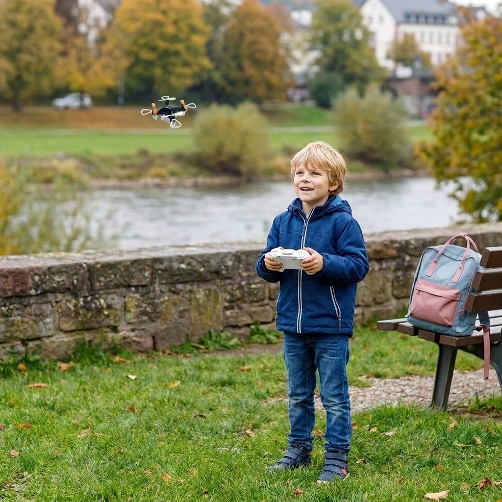 Mini Dron – Zdalnie Sterowany Samolot Kaskaderski Dla Dzieci