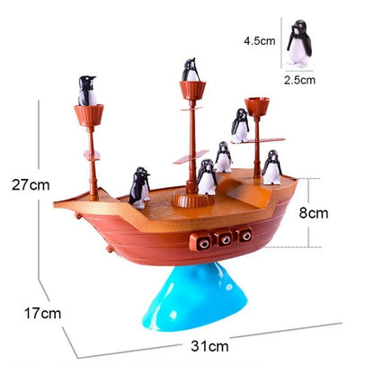 Pingwinia Piracka Gra Balansująca
