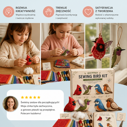 Zestaw Do Szycia Pluszowych Figurek DIY – Stwórz Własną Uroczą Figurkę