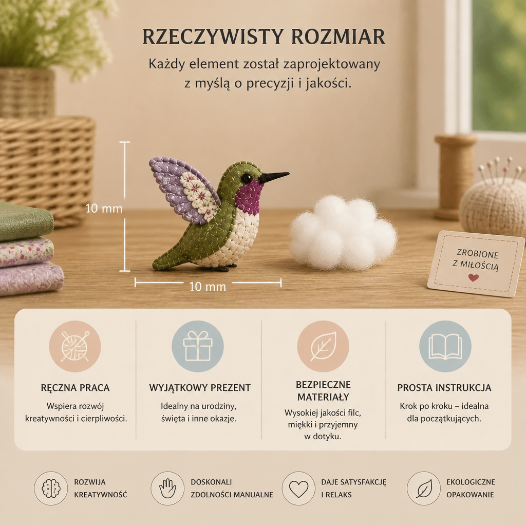 Zestaw Do Szycia Pluszowych Figurek DIY – Stwórz Własną Uroczą Figurkę