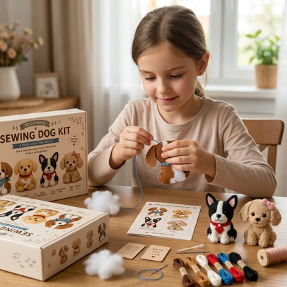Zestaw Do Szycia Pluszowych Figurek DIY – Stwórz Własną Uroczą Figurkę