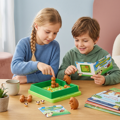 Sprytny Jeż – Edukacyjna układanka logiczna dla dzieci
