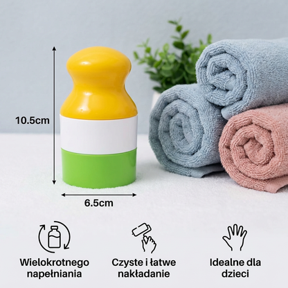 Wielokrotnego Użytku Roller do Kremu Przeciwsłonecznego dla Dzieci – Łatwe Aplikowanie Bez Bałaganu