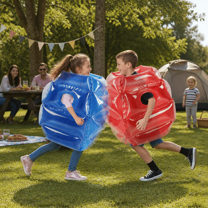 Nadmuchiwany Strój Bumper Ball dla Dzieci – Gra Zderzeniowa Outdoor dla 2 Graczy