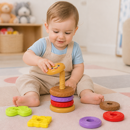 Interaktywna obrotowa układanka Burger – Gra zręcznościowa w układanie
