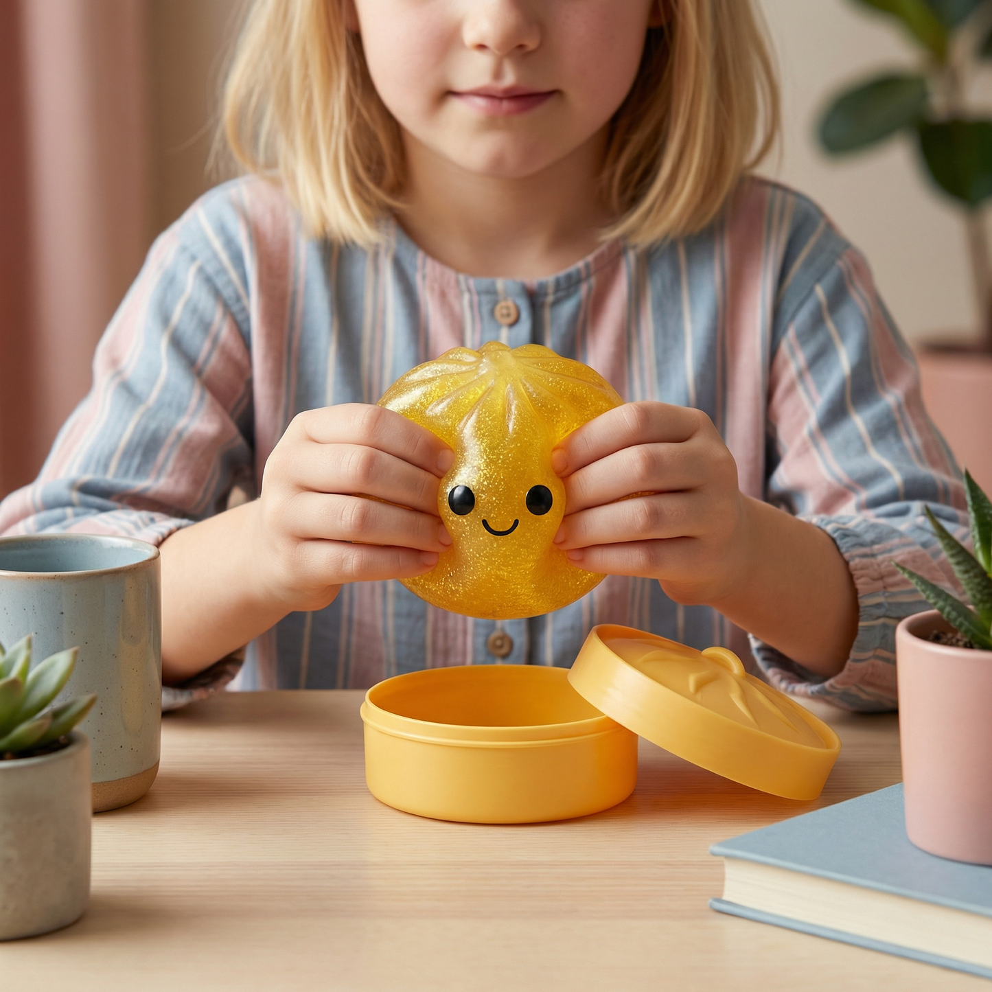 Squishy Fidget Toy – Kawaii Piłka do Ściskania na Stres