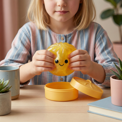 Squishy Fidget Toy – Kawaii Piłka do Ściskania na Stres