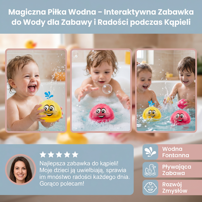 Magiczna Piłka Wodna – Interaktywna Zabawka do Wody dla Zabawy i Radości podczas Kąpieli