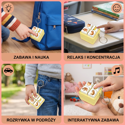 Zabawny Brelok z Przyciskami Głosowymi i Interaktywnymi Efektami Dźwiękowymi
