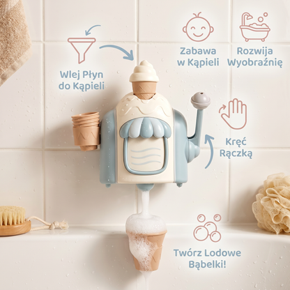 Maszyna do Lodzi Bąbelkowa Zabawka Kąpielowa dla Niemowląt