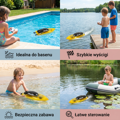Elektryczna Łódź Wyścigowa do Szybkiej Zabawy na Wodzie Latem