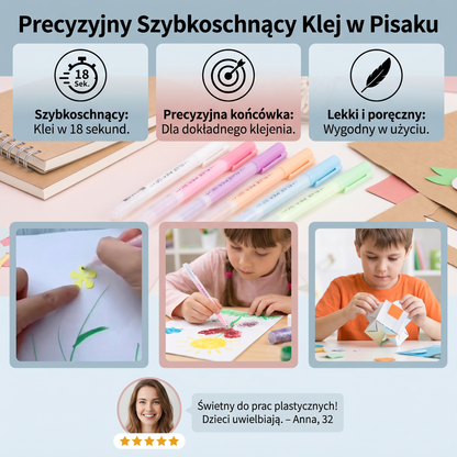 Precyzyjny Szybkoschnący Klej w Pisaku